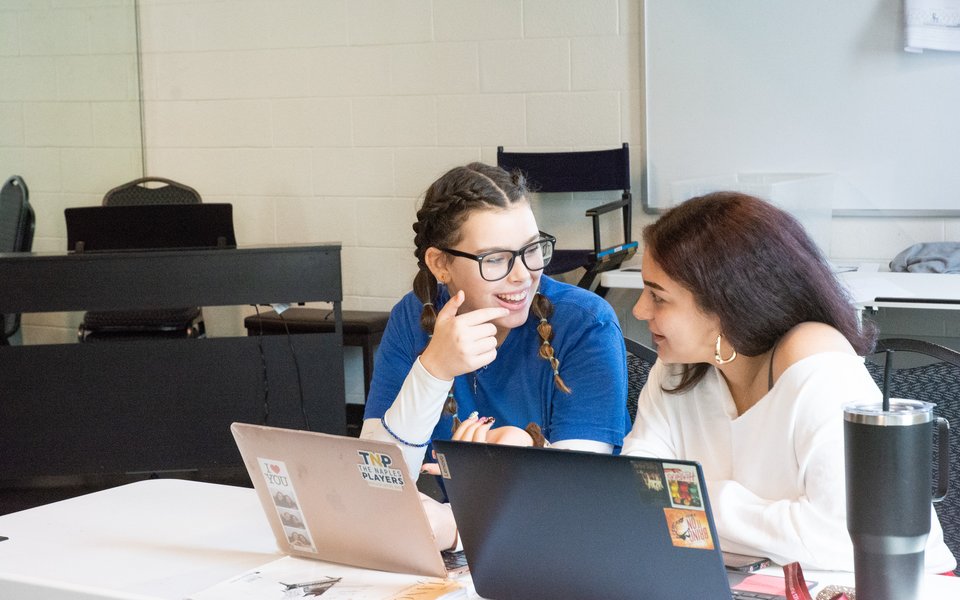 Students on Computer