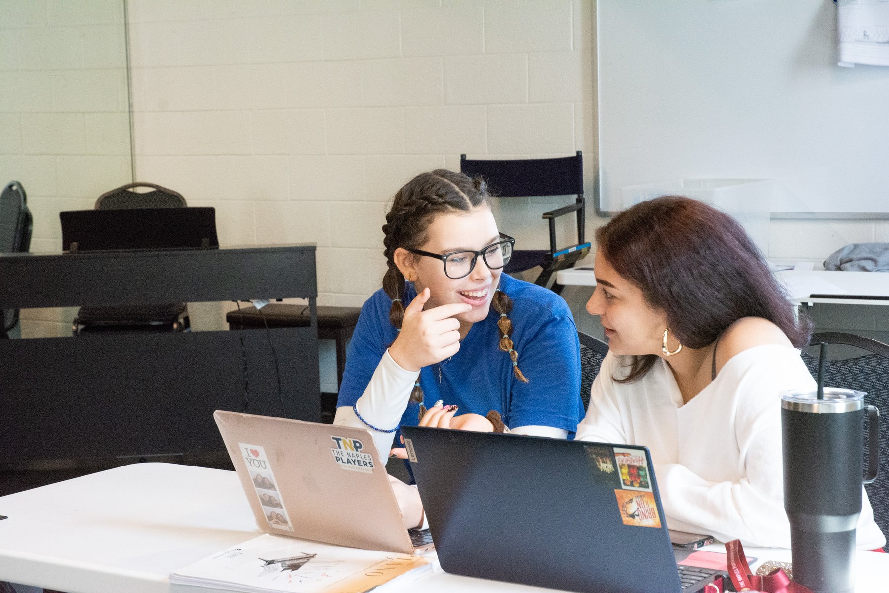 Students on Computer