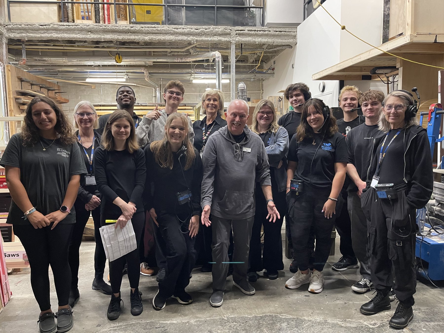 Volunteers Backstage