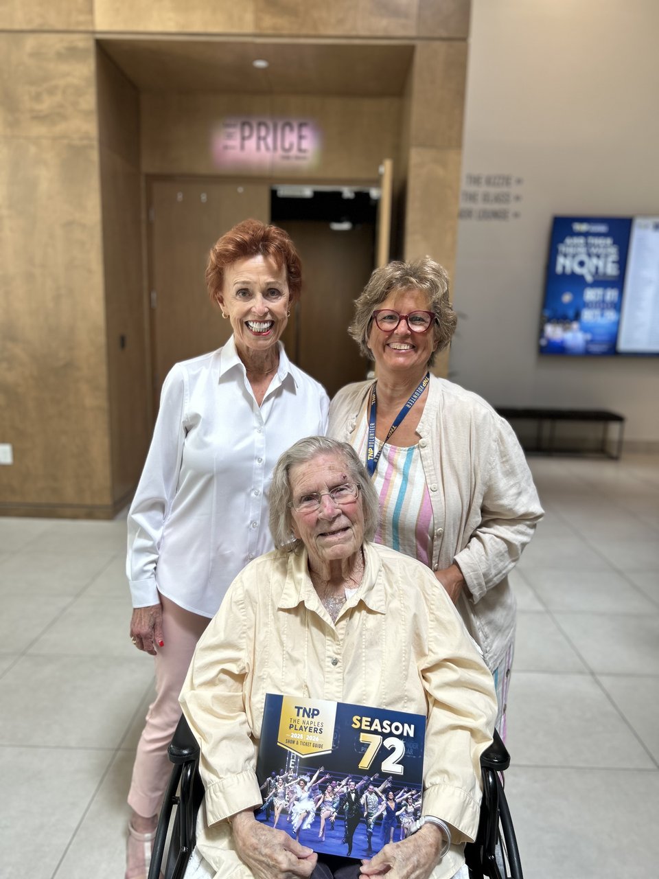 Patricia Puia - with Peggy Monson and TNP Founder Mary Watkins