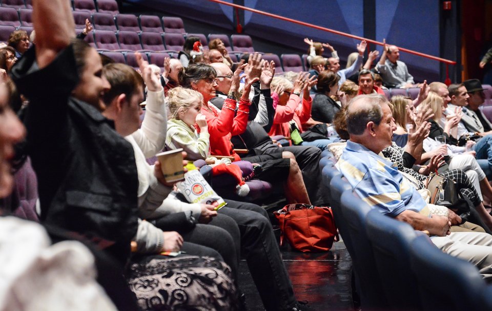 Sensory Friendly audience for Miracle on 34th Street